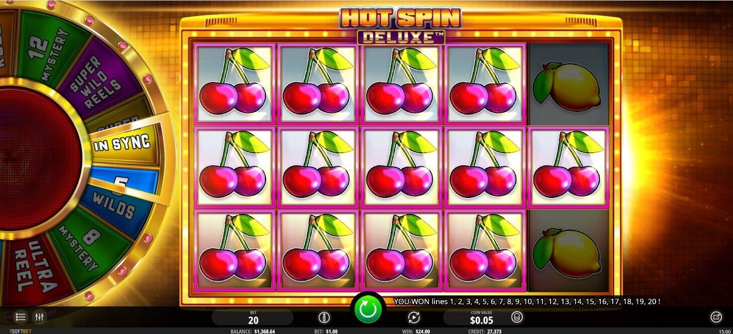 Hot Spin Deluxe Big Win