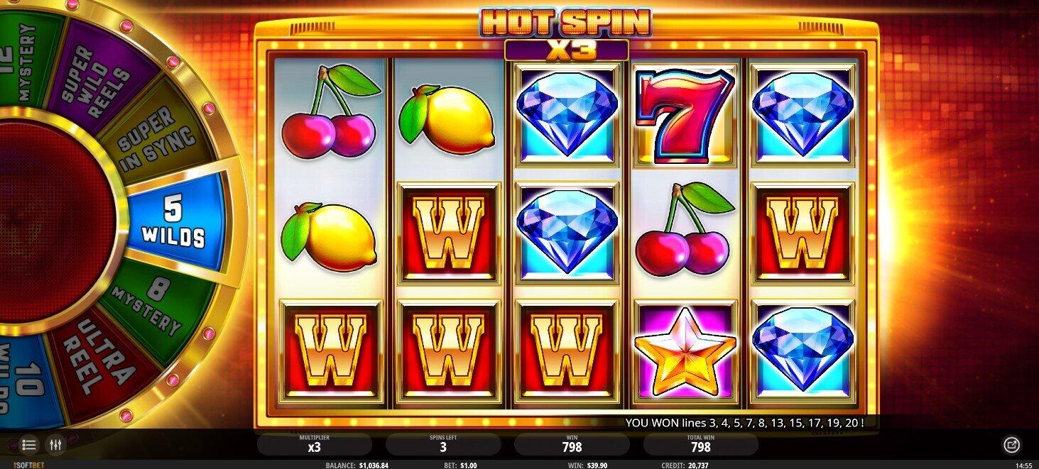 Hot Spin Deluxe Free Spins